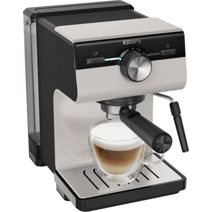 Krups - Käpaga kohvimasin kahele tassile AUTHENTIC 1450W/230V hall
