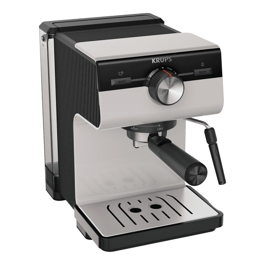 Krups - Käpaga kohvimasin kahele tassile AUTHENTIC 1450W/230V hall