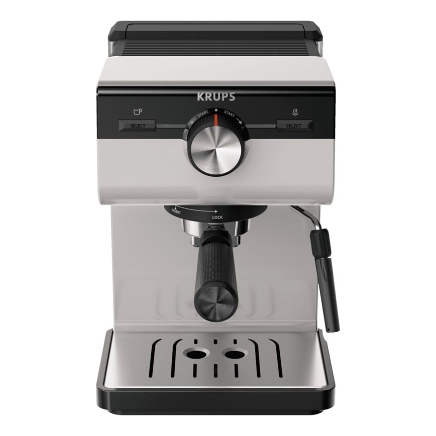 Krups - Käpaga kohvimasin kahele tassile AUTHENTIC 1450W/230V hall