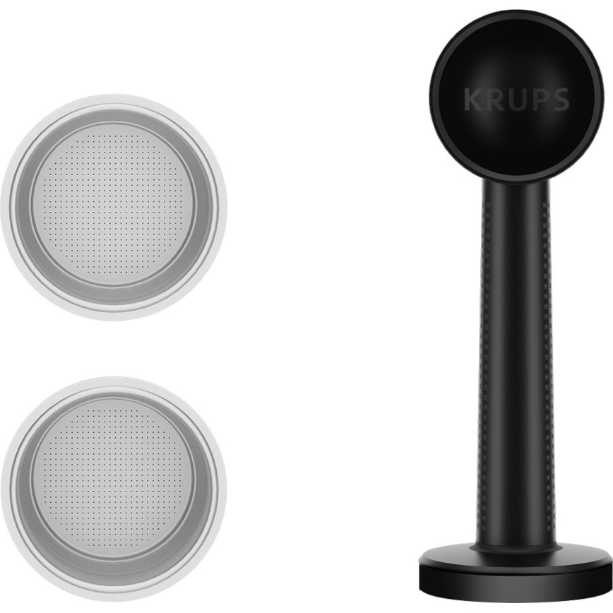 Krups - Käpaga kohvimasin kahele tassile AUTHENTIC 1450W/230V hall