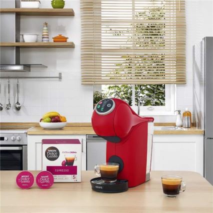 Krups - Kapselkohvimasin NESCAFÉ DOLCE GUSTO GENIO S PLUS 1500W punane