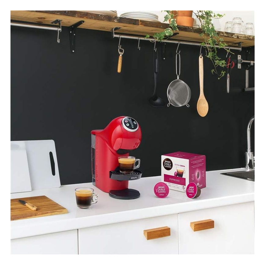 Krups - Kapselkohvimasin NESCAFÉ DOLCE GUSTO GENIO S PLUS 1500W punane