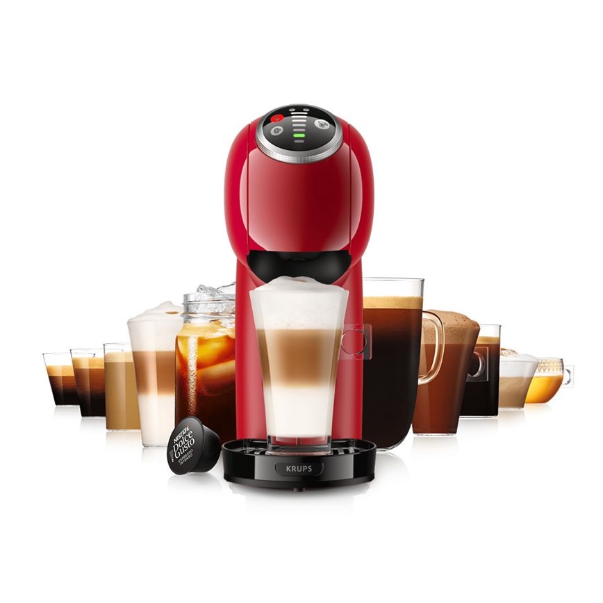 Krups - Kapselkohvimasin NESCAFÉ DOLCE GUSTO GENIO S PLUS 1500W punane
