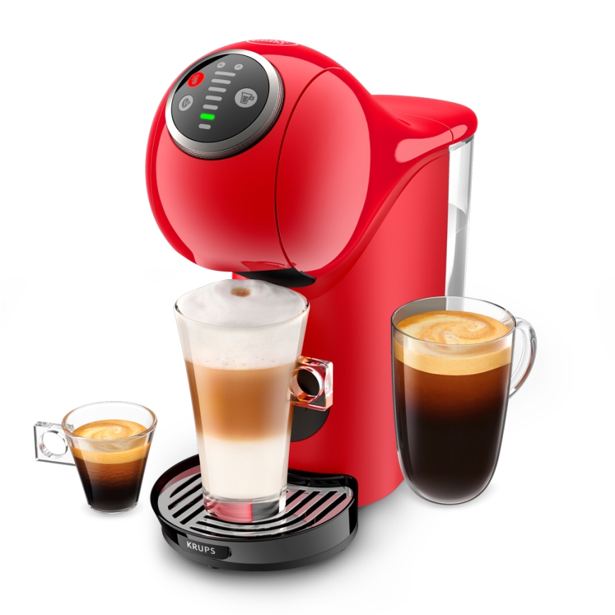 Krups - Kapselkohvimasin NESCAFÉ DOLCE GUSTO GENIO S PLUS 1500W punane