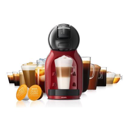 Krups - Kapselkohvimasin NESCAFÉ DOLCE GUSTO MINI ME 1500W/230V punane/must