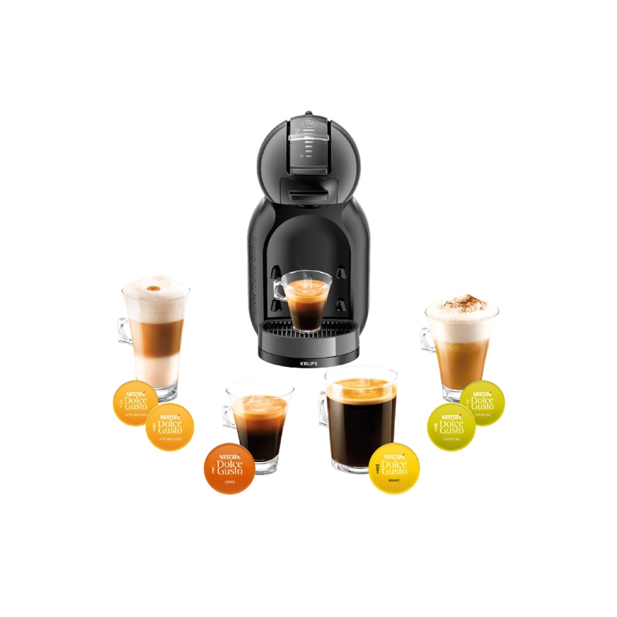 Krups - Kapselkohvimasin NESCAFÉ DOLCE GUSTO MINI ME 1500W antratsiit
