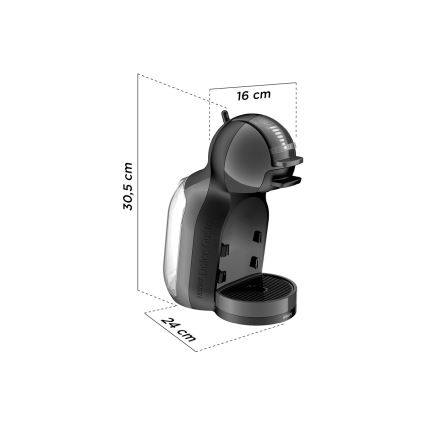 Krups - Kapselkohvimasin NESCAFÉ DOLCE GUSTO MINI ME 1500W antratsiit