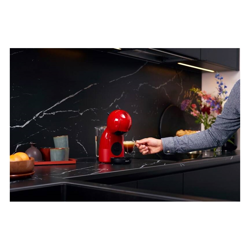 Krups - Kapselkohvimasin NESCAFÉ DOLCE GUSTO PICCOLO XS 1600W punane