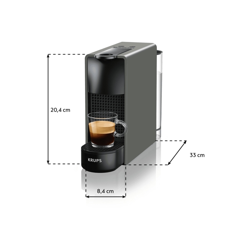 Krups - Kapselkohvimasin NESPRESSO Essenza mini 1310W/230V hall