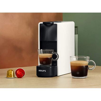 Krups - Kapselkohvimasin NESPRESSO Essenza mini 1310W/230V valge