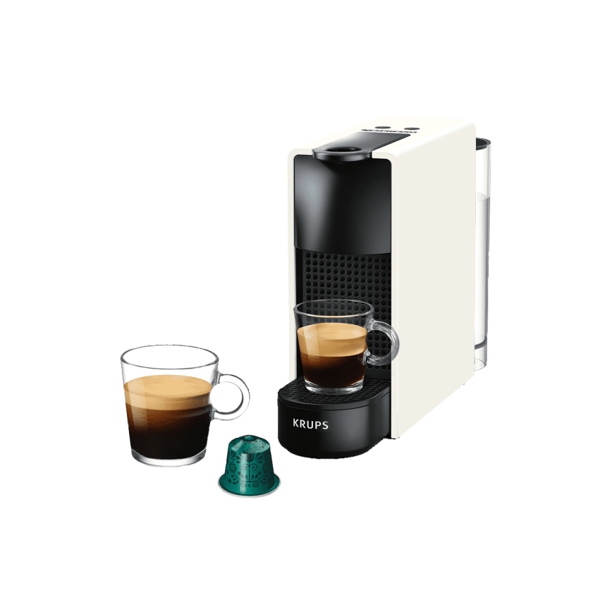 Krups - Kapselkohvimasin NESPRESSO Essenza mini 1310W/230V valge