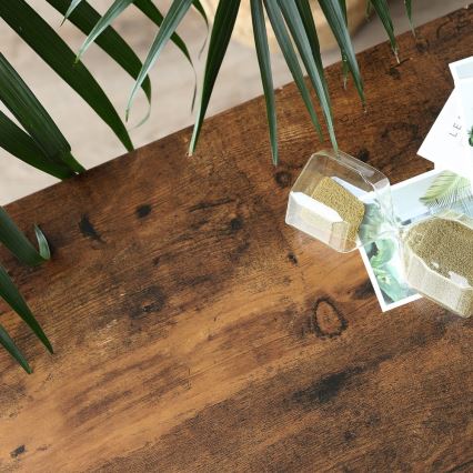 Külglaud LUVOR, pruun/must