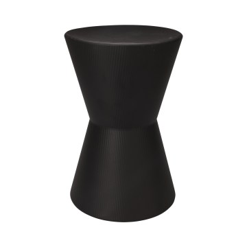Külglaud PETIT, Ø 29 cm, must