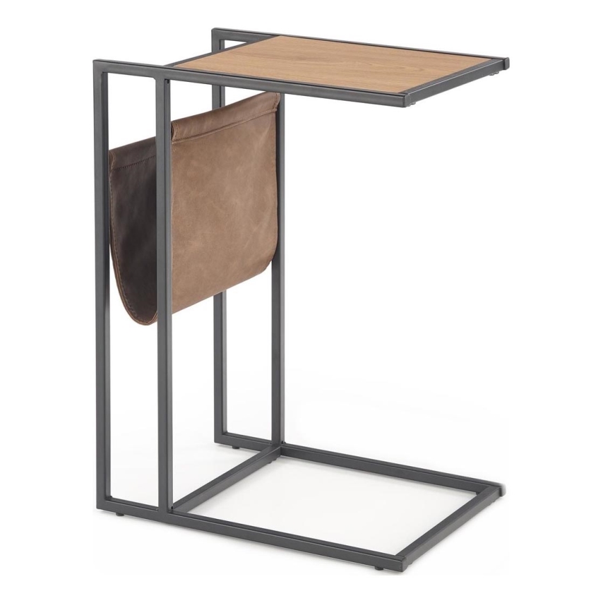 Küljelaud COMPACT 65x47 cm must/pruun
