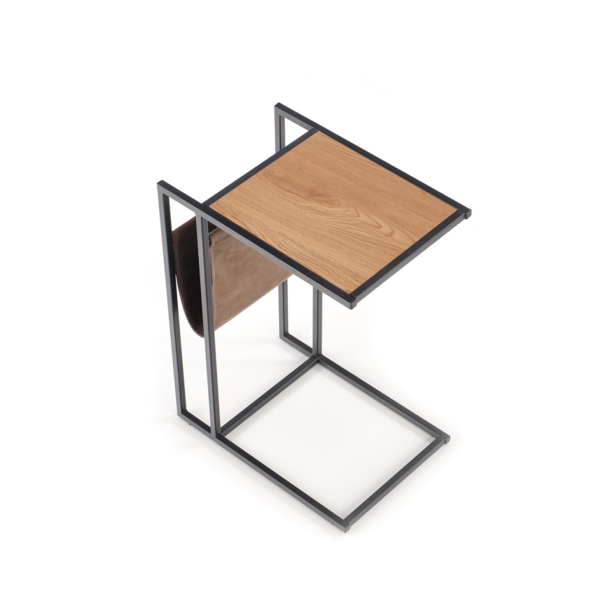 Küljelaud COMPACT 65x47 cm must/pruun