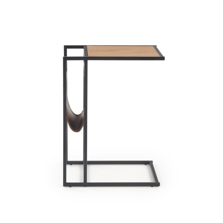 Küljelaud COMPACT 65x47 cm must/pruun