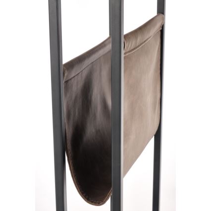 Küljelaud COMPACT 65x47 cm must/pruun