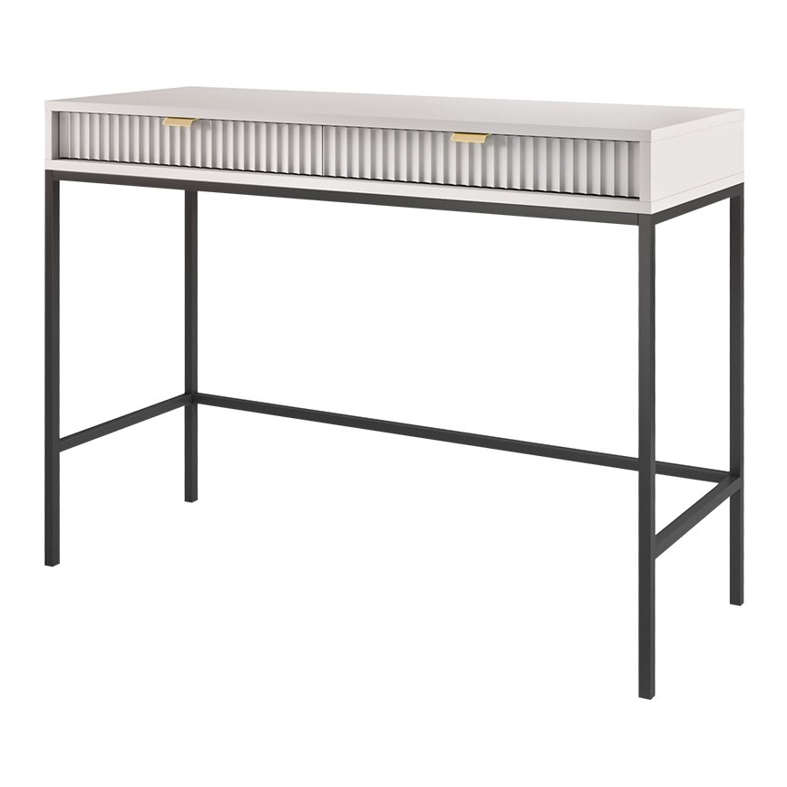 Küljelaud NOVA 77x104 cm hall/must