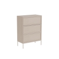 Kummut ALIN 80x40 cm taupe