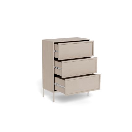 Kummut ALIN 80x40 cm taupe