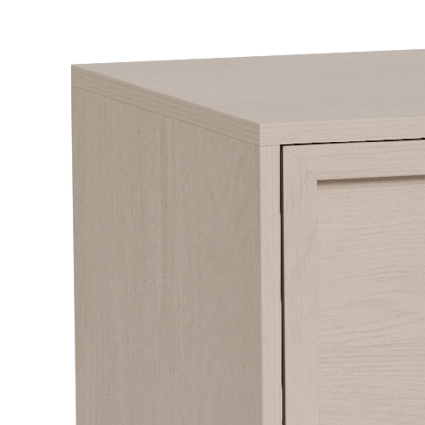 Kummut ALIN 80x40 cm taupe