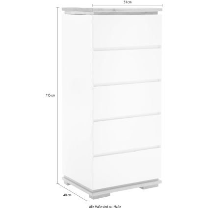 Kummut ARVI valge/tamm