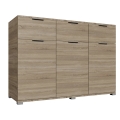 Kummut HOPE 120x78x35 cm sonoma tamm