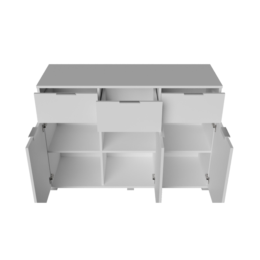Kummut HOPE 120x78x35 cm, valge