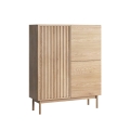 Kummut KIOTO 106x130x37 cm tamm Cremona