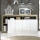 Kummut LENOR 184x93x42 cm valge/hele tamm