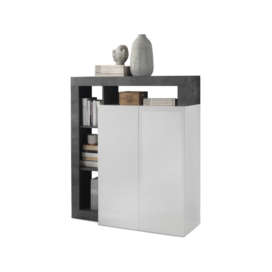 Kummut LENOR, valge/antratsiit