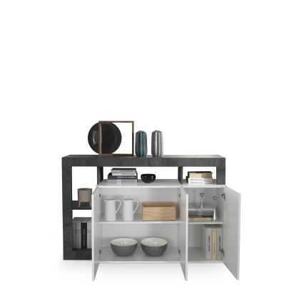 Kummut LENOR valge/antratsiit