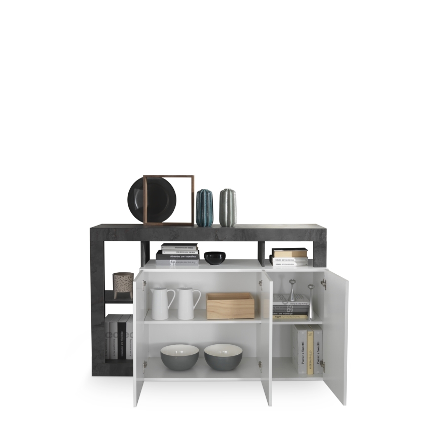 Kummut LENOR valge/antratsiit