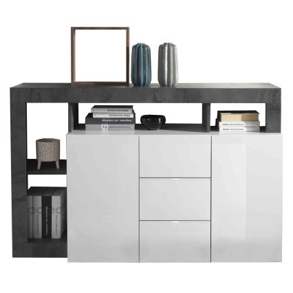 Kummut LENOR valge/antratsiit