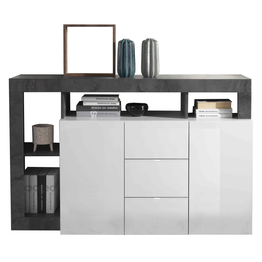 Kummut LENOR valge/antratsiit