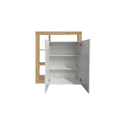 Kummut LENOR valge/pruun