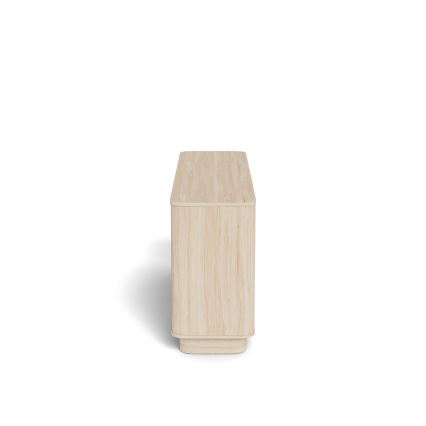 Kummut MADERA 160x75 cm valge tamm