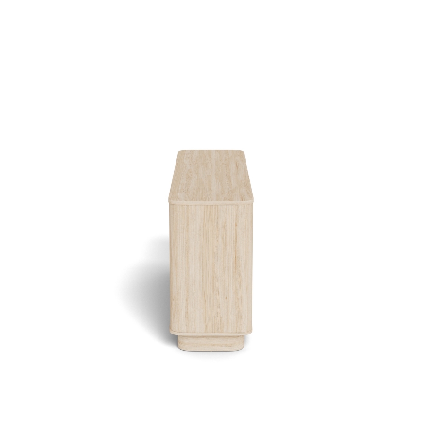 Kummut MADERA 160x75 cm valge tamm