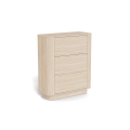 Kummut MADERA 90x107 cm valge tamm