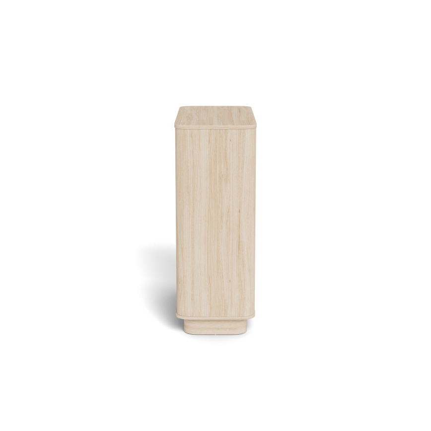 Kummut MADERA 90x107 cm valge tamm
