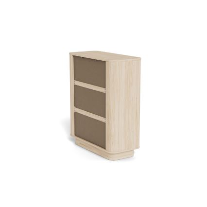 Kummut MADERA 90x107 cm valge tamm