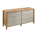 Kummut MENTA 170x81x47 cm tamm wotan/hall