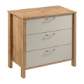 Kummut MENTA 90x81x47 cm tamm wotan/hall