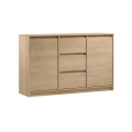 Kummut MIYABI 138x86x40 cm, Cremona tamm