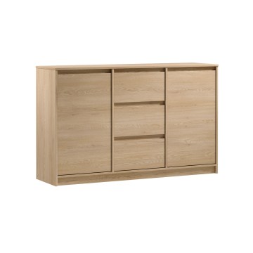 Kummut MIYABI 138x86x40 cm, Cremona tamm