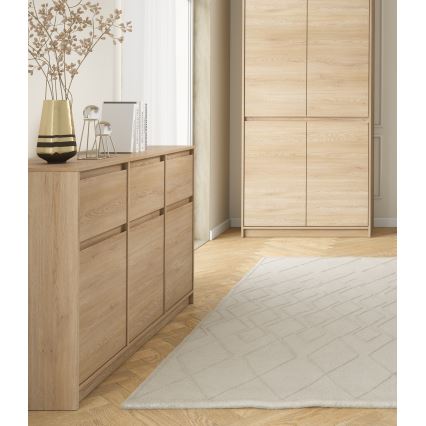 Kummut MIYABI 138x86x40 cm tamm Cremona