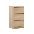Kummut MIYABI 47x86x40 cm tamm Cremona