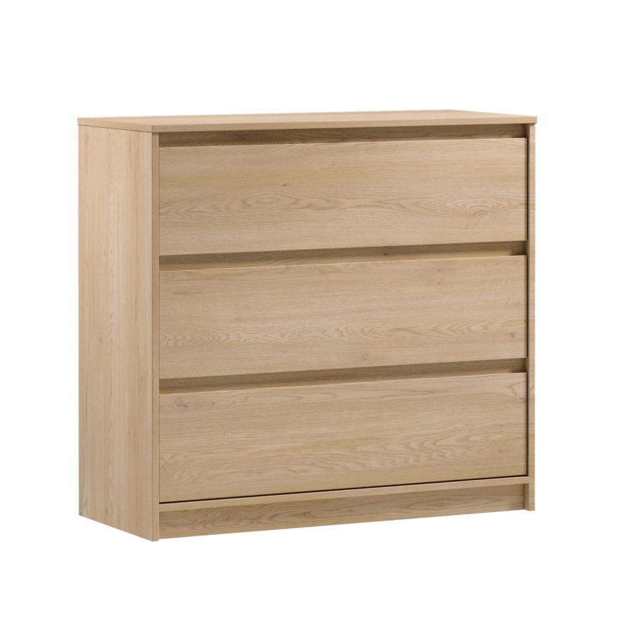 Kummut MIYABI 92x86x40 cm, Cremona-tamm