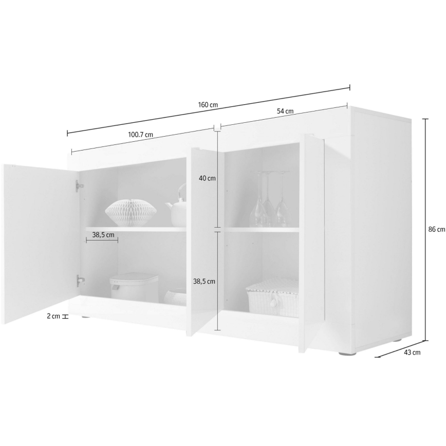 Kummut NERILA, valge