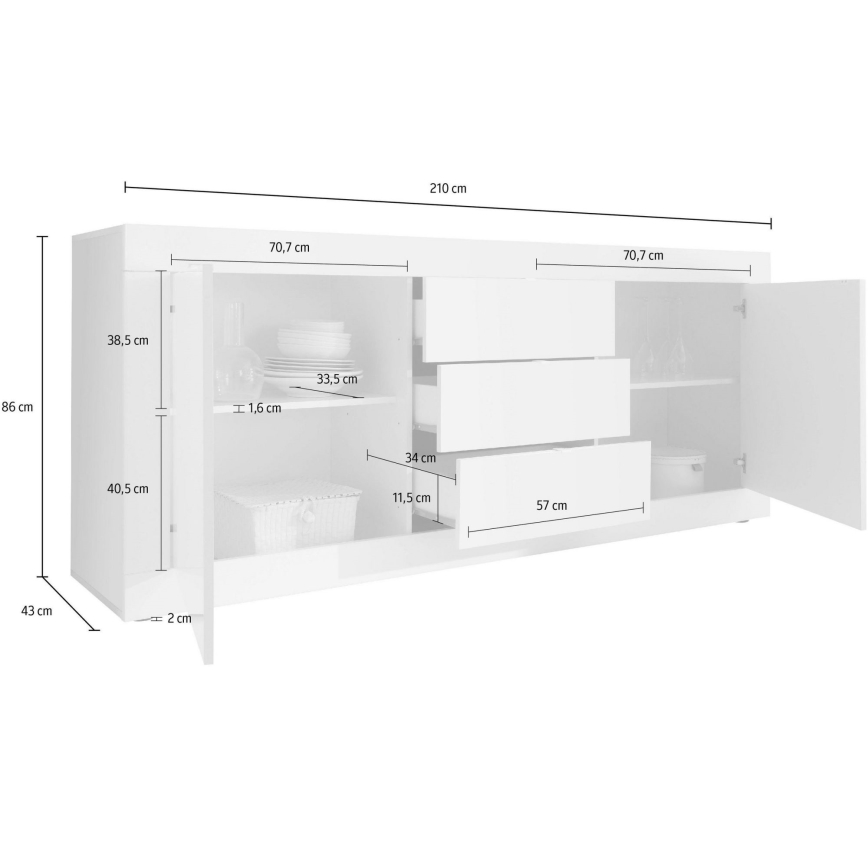 Kummut NERILA, valge